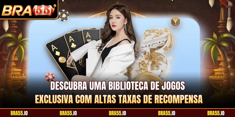 Descubra uma biblioteca de jogos exclusiva com altas taxas de recompensa