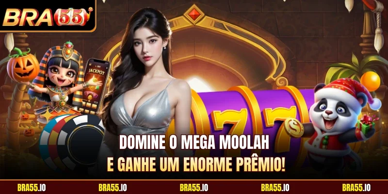 Domine o Mega Moolah e ganhe um enorme prêmio!