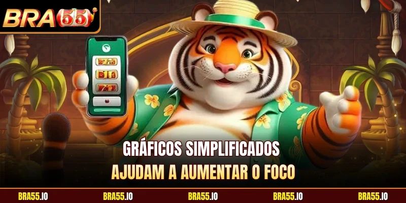 Gráficos simplificados ajudam a aumentar o foco