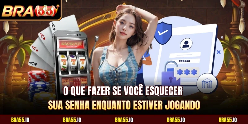 O que fazer se você esquecer sua senha enquanto estiver jogando