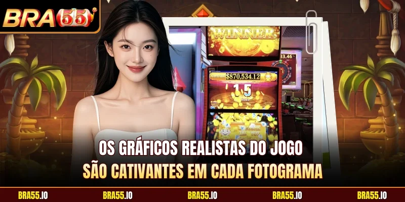 Os gráficos realistas do jogo são cativantes em cada fotograma 