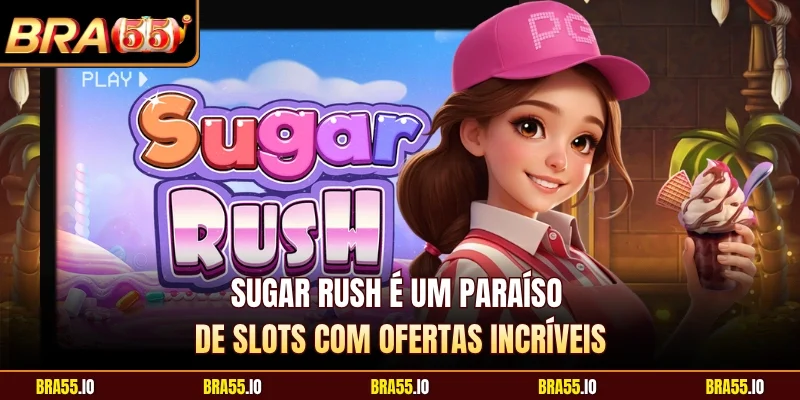 Sugar Rush É Um Paraíso De Slots Com Ofertas Incríveis