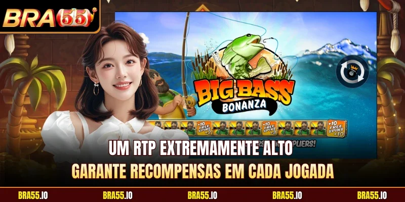 Um RTP extremamente alto garante recompensas em cada jogada